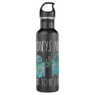 One Kidney Transplant Donor Nephrology Nurse Dialy Stainless Steel Water Bottle
