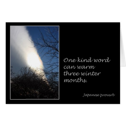 One Kind Word Cards (Front Horizontal)