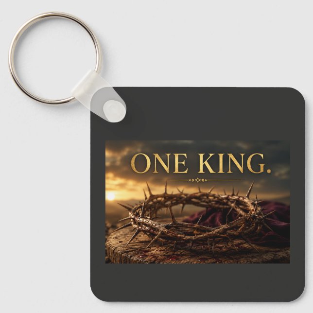 One King Keychain (Front)