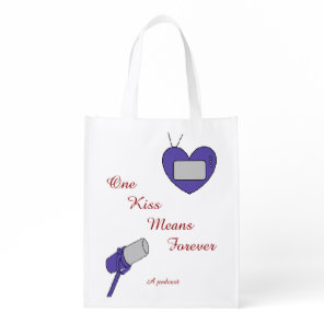 One Kiss Means Forever Reusable Bag