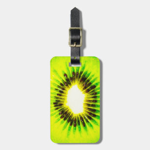 one kiwi customizable luggage tag