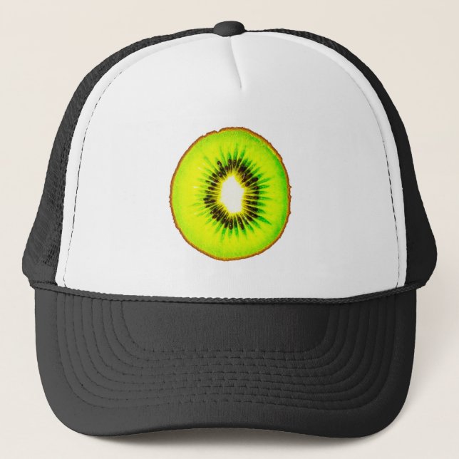 one kiwi customizable trucker hat (Front)