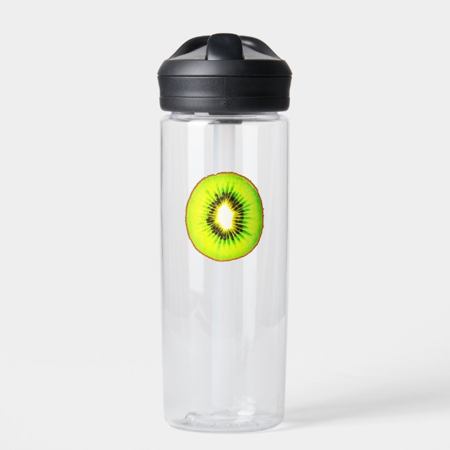 one kiwi customizable water bottle (Front)