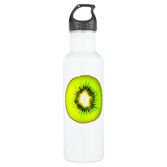 one kiwi customizable water bottle (Front)