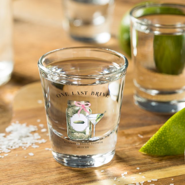 One Last Brine | Pickle-Themed Bachelorette Shot Glass (Creator Uploaded)