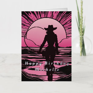 One Last Rodeo Bachelorette Foil Greeting Card