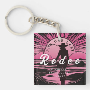 One Last Rodeo Bachelorette Keychain