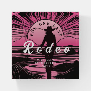 One Last Rodeo Bachelorette Paperweight