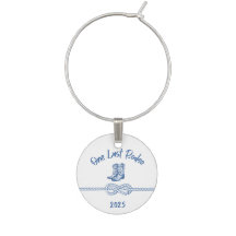 "One Last Rodeo" Wine Charm 