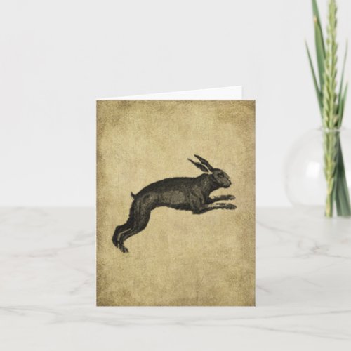 One Leaping Hare_ Prim Lil Note Cards