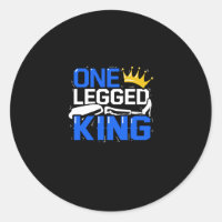One Legged King Prosthetic Amputation Disability