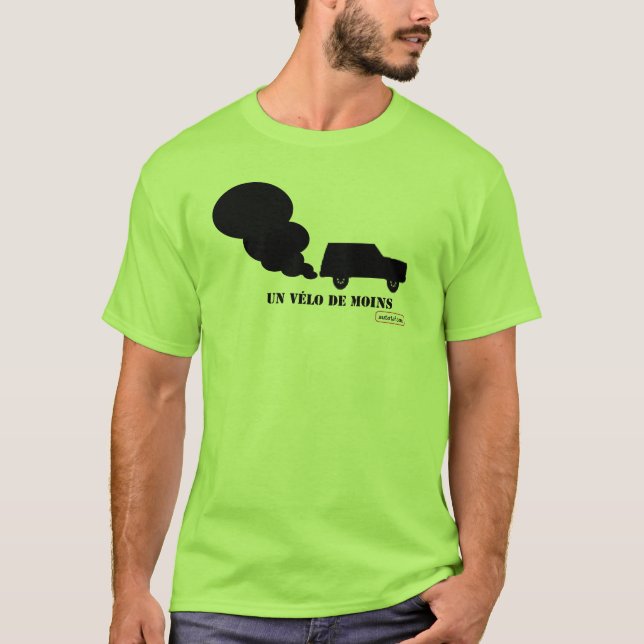 One less bicycle T-Shirt (Front)