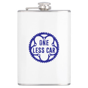 One Less Car Flask