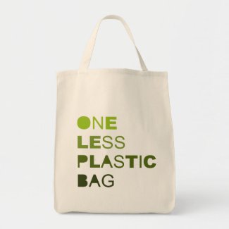 One less plastic bag T-shirt / Earth Day T-shirt