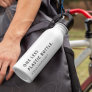 One Less Plastic | Save The Planet Eco Modern Stainless Steel Water Bottle