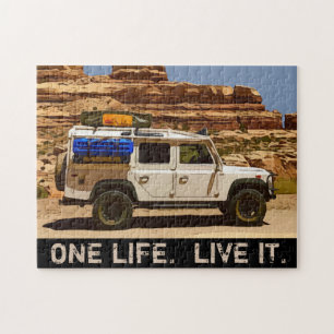 ONE LIFE. LIVE IT. JIGSAW PUZZLE