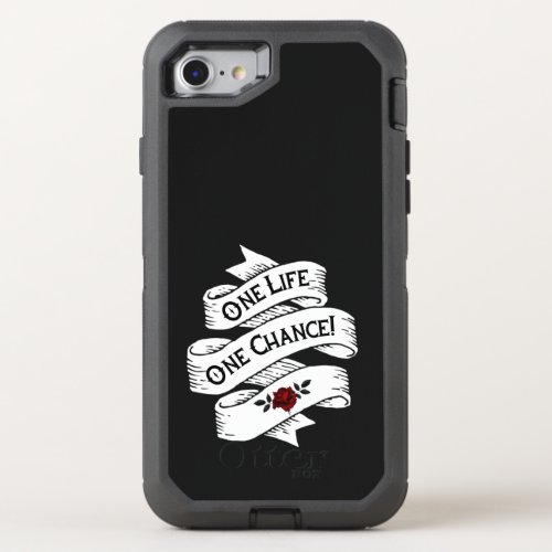 One Life One Chance Black Otter Box Case