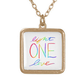 One Light & Love Custom Jewelry Pendant Necklaces
