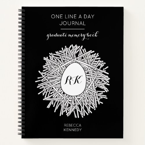One Line a Day Journal Graduate Memory Book