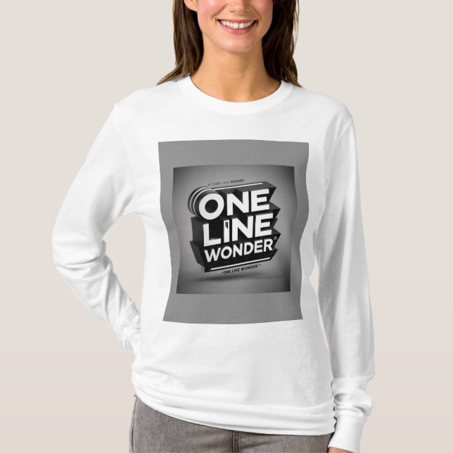 One Line Wonder T-shirt (Front)