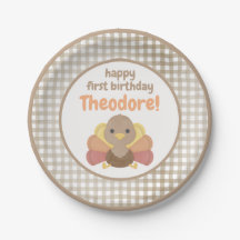 One Little Turkey First Birthday Party