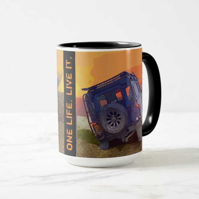 One Live.  Live it. Mug (Front Right)