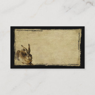 One Lone Hare- Prim Biz Cards