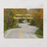 ONE LONG STRETCH OF S-CURVES/FALL COLORS/DOOR COUN POSTCARD