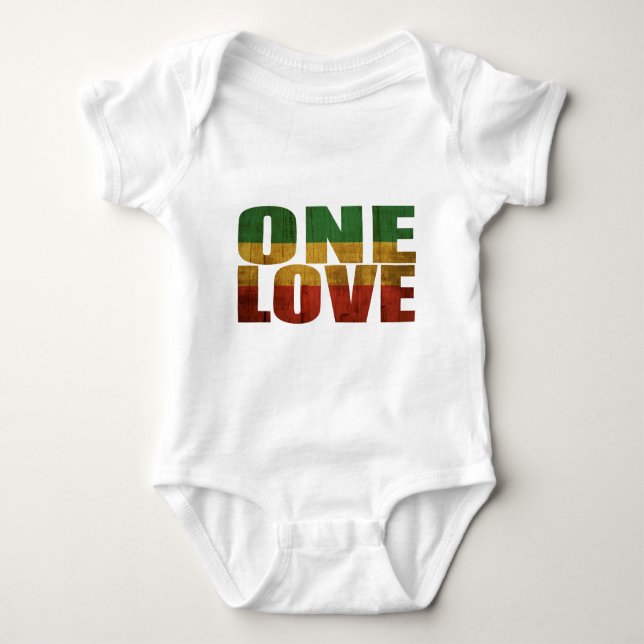 ONE LOVE BABY BODYSUIT (Front)