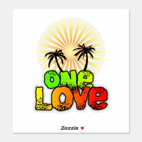One Love decal