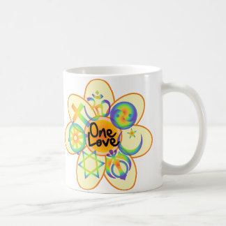 One Love Flower Coffee Mug
