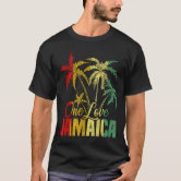  One Love Jamaica Reggae Caribbean Music Rasta Vacation T-Shirt  : Clothing, Shoes & Jewelry