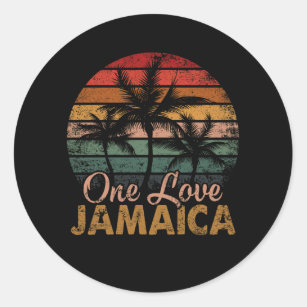 2.5 x 6 Long Lasting STICKER ADESIVO Decal REGGAE & RASTA Jamaica Giamaica Rub-On One uno Love amore STICKER ADESIVO Officially Licensed Artwork 
