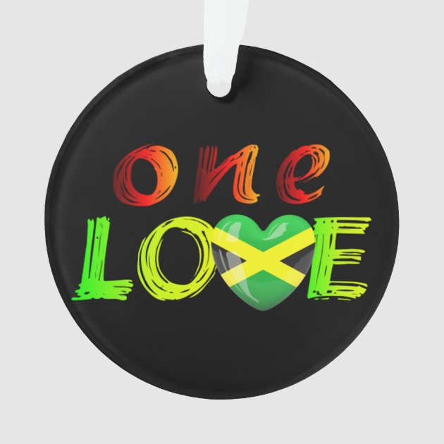 One Love Jamaica Ornament Zazzle   One Love Jamaica Ornament R6b1a3dbb0685473b830d6b7db0c285ee Zh5xh 630 