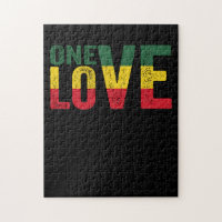 One Love Jamaican Rasta Reggae