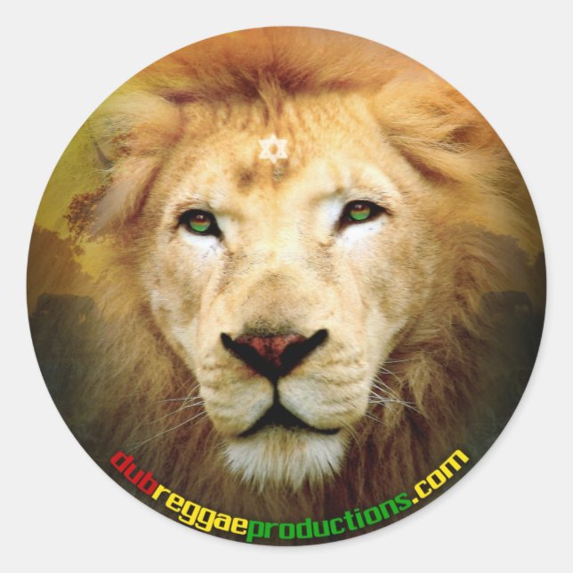 One Love Lion Sticker (Front)
