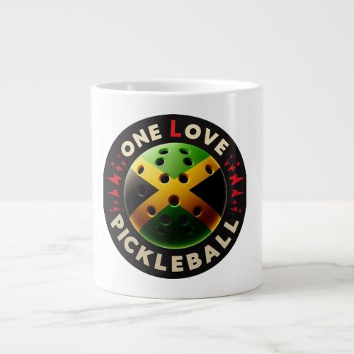 One Love Pickleball Mug _ Jumbo Mug