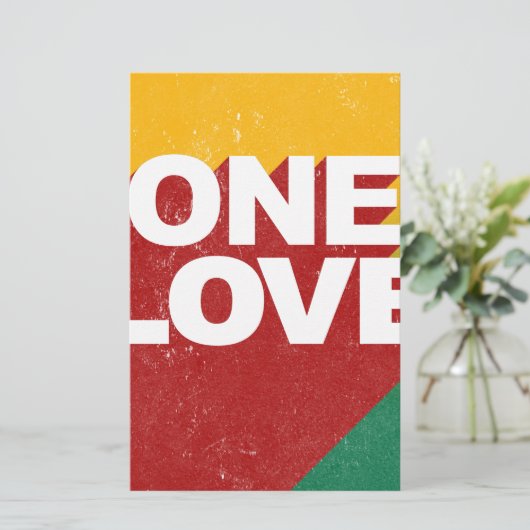 One Love Poster (Standing Front)