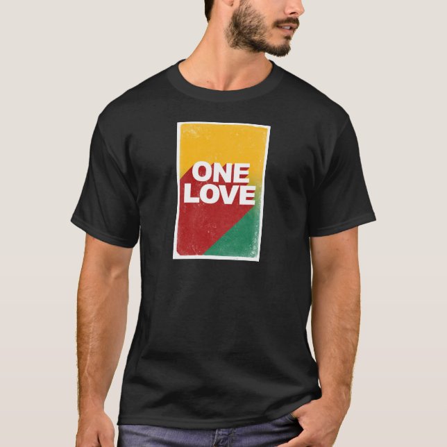 One Love Poster T-Shirt (Front)