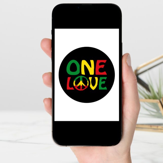 One Love, Reggae design Card (Front Digital)