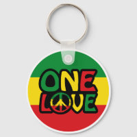 One Love, Reggae design with reggae colors