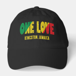 One Love Reggae Music Add Home Town Hat
