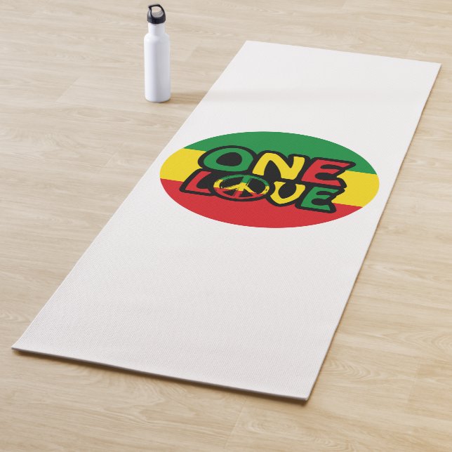 One Love Reggae Yoga Mat (In Situ)