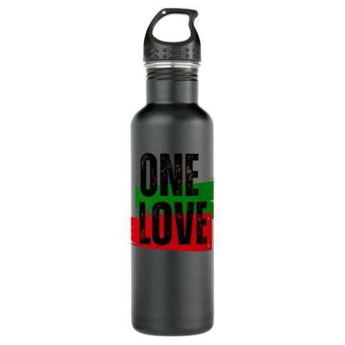 One Love  Stainless Steel Water Bottle