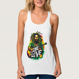 One Love the King of Reggae Tank Top