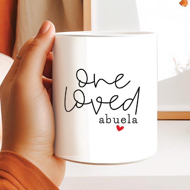 One Loved Abuela Mug Gift (Creator Uploaded)