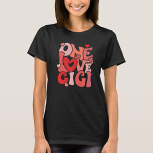 One Loved Gigi Gigi Happy Valentine's Day 2023 T-Shirt