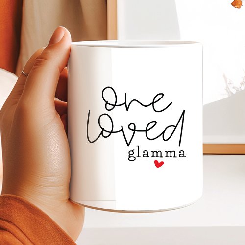 One Loved Glamma Coffee Mug