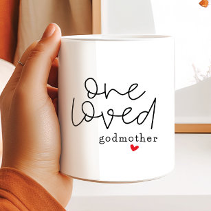 One Loved Godmother Coffee Mug