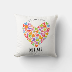One Loved Mimi Throw Pillow
